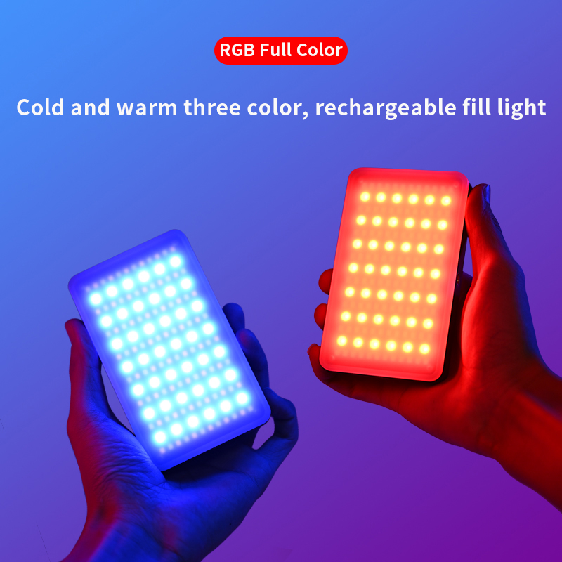 Photography Lighting With Umbrella - RGB 비디오 라이트 휴대용 LED 카메라