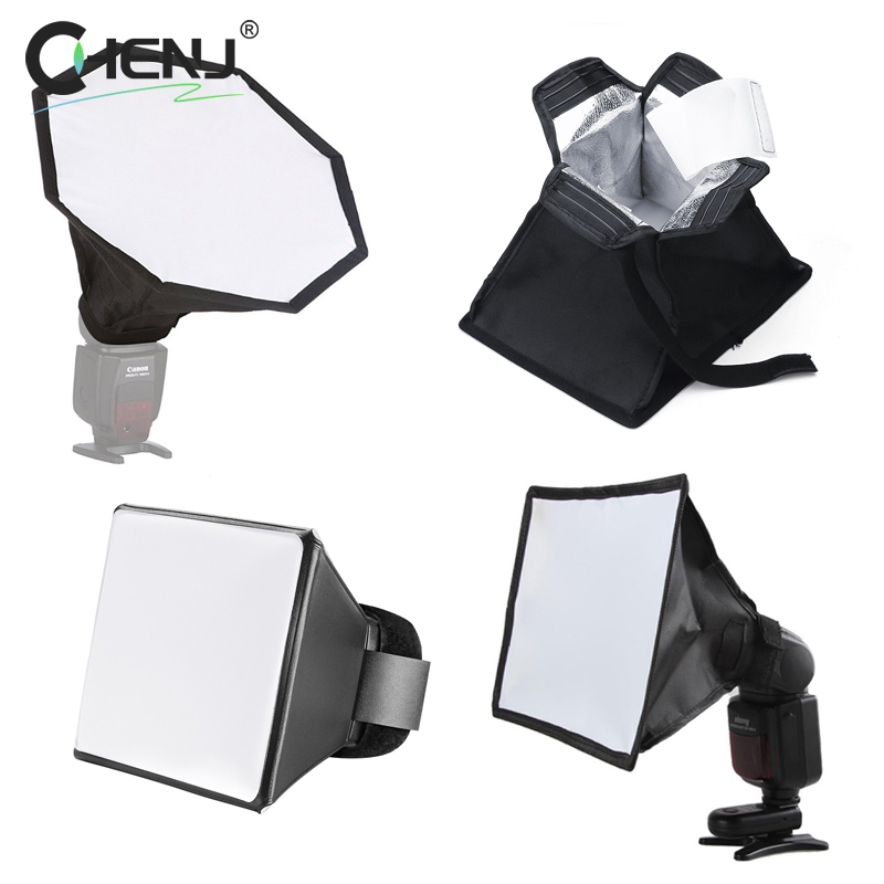 Photography Lighting Case - 1pcs 접이식 플래시 디퓨저 소프트 박스