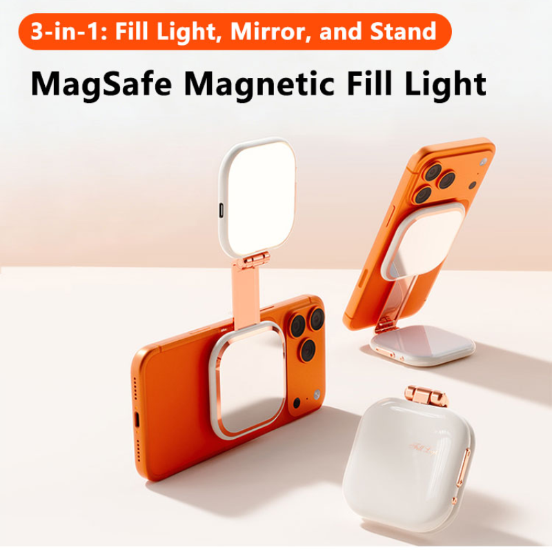 Photography Mobile Lighting - 3 in 1 마그네틱 셀카 링