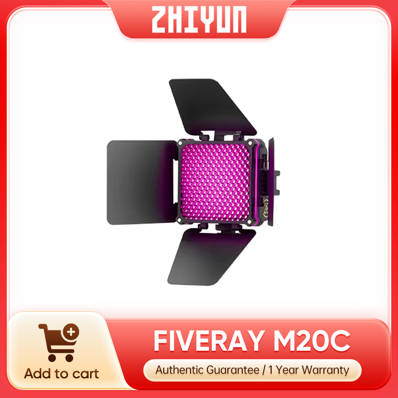 Torjim Rgb Photography Video Lighting - ZHIYUN FIVERAY M20C RGB M20 바이컬러