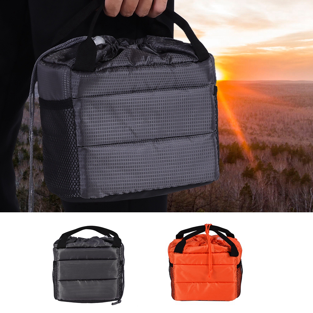 Photography Lighting Bag - DSLR용 방수 삽입 파티션 카메라 핸드백,