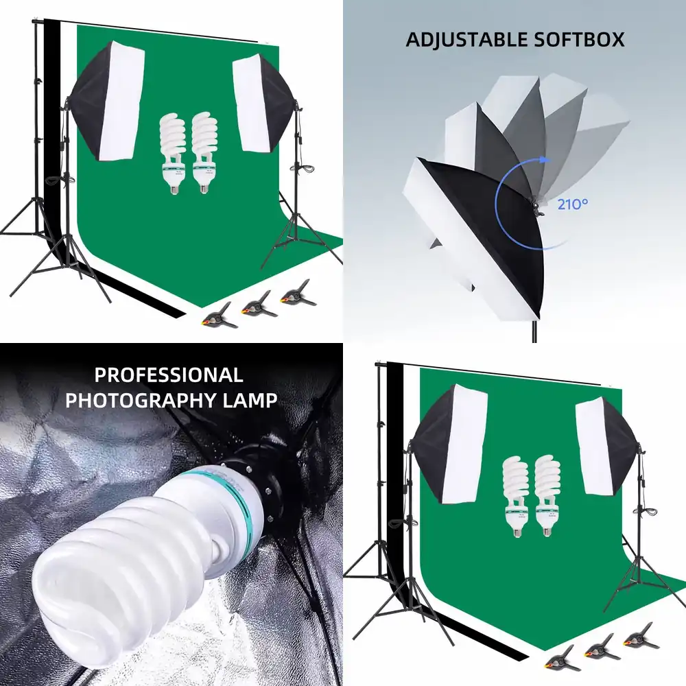 Photography Lighting With Umbrella - 1개 사진 스튜디오 장비 2.6*3m 배경