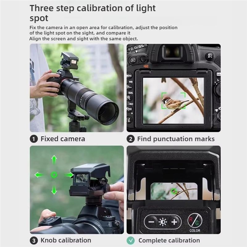 카메라 뷰파인더용 망원 라이트 스팟 사이트 콜드 슈 마 - Photography Lighting Assistant 리뷰 및 가격