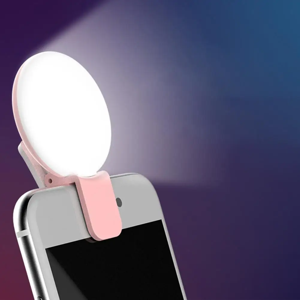 휴대 전화 LED Selfie 링 라이트 휴대용 미니  - Photography Lighting Patterns 리뷰 및 가격
