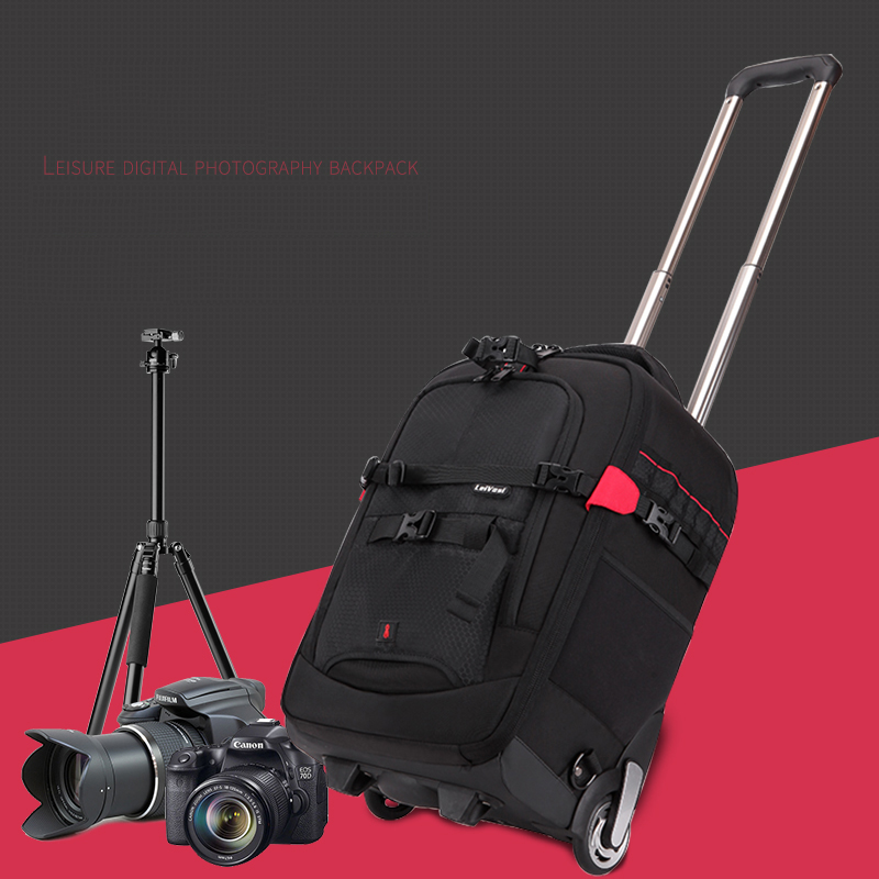 Vnelstyle 전문 DSLR 카메라 트롤리 여행 가 - Photography Lighting Bag 리뷰 및 가격