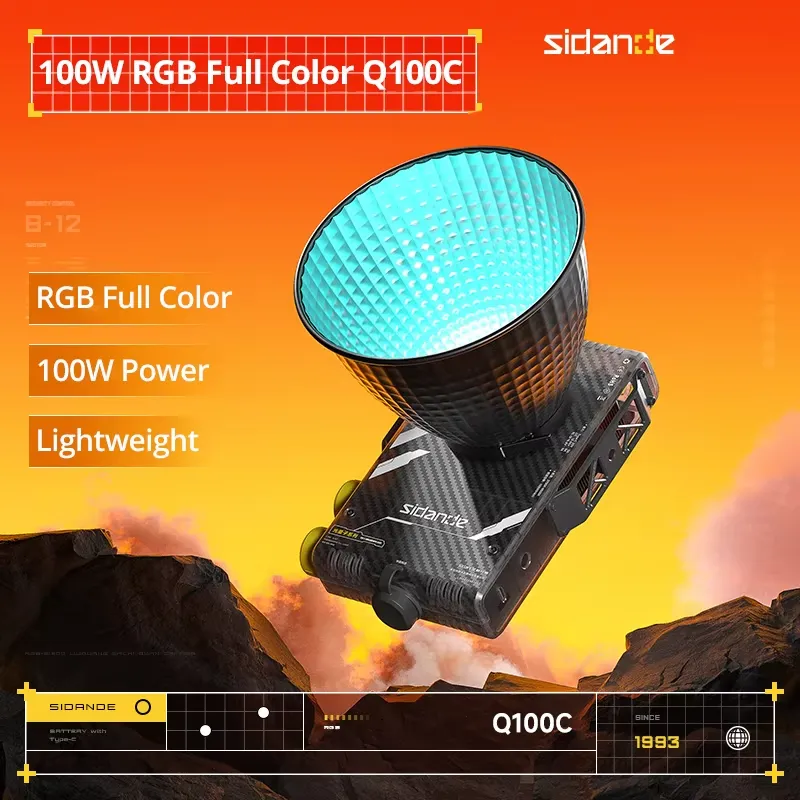 시단데 Q100C Q100Lite 광학 100W 고출력 - Photography Lighting Professional 리뷰 및 가격