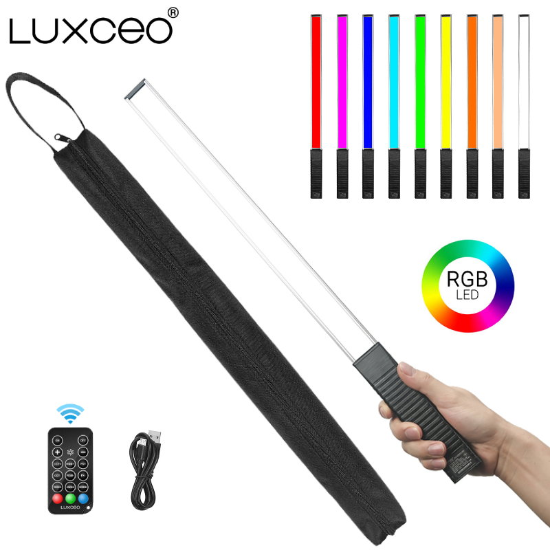 LUXCEO Q508A 핸드 헬드 RGB 비디오 튜브  - Torjim Rgb Photography Video Lighting 리뷰 및 가격