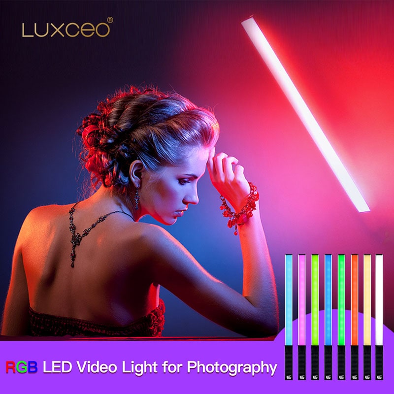 LUXCEO Q508A 핸드 헬드 RGB 비디오 튜브  - Torjim Rgb Photography Video Lighting 리뷰 및 가격