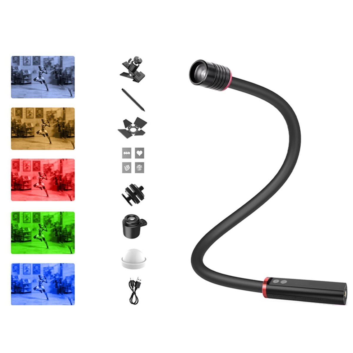 M05K 매크로 사진용 LED 조명 4W 미니 스팟 램 - Photography Lighting Angles 리뷰 및 가격