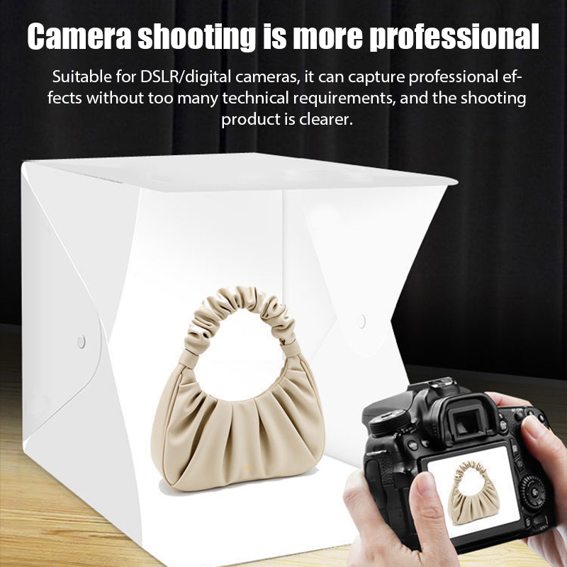라이트박스 미니 포토 스튜디오 박스 23*22*24cm - Photography Lighting Case 리뷰 및 가격