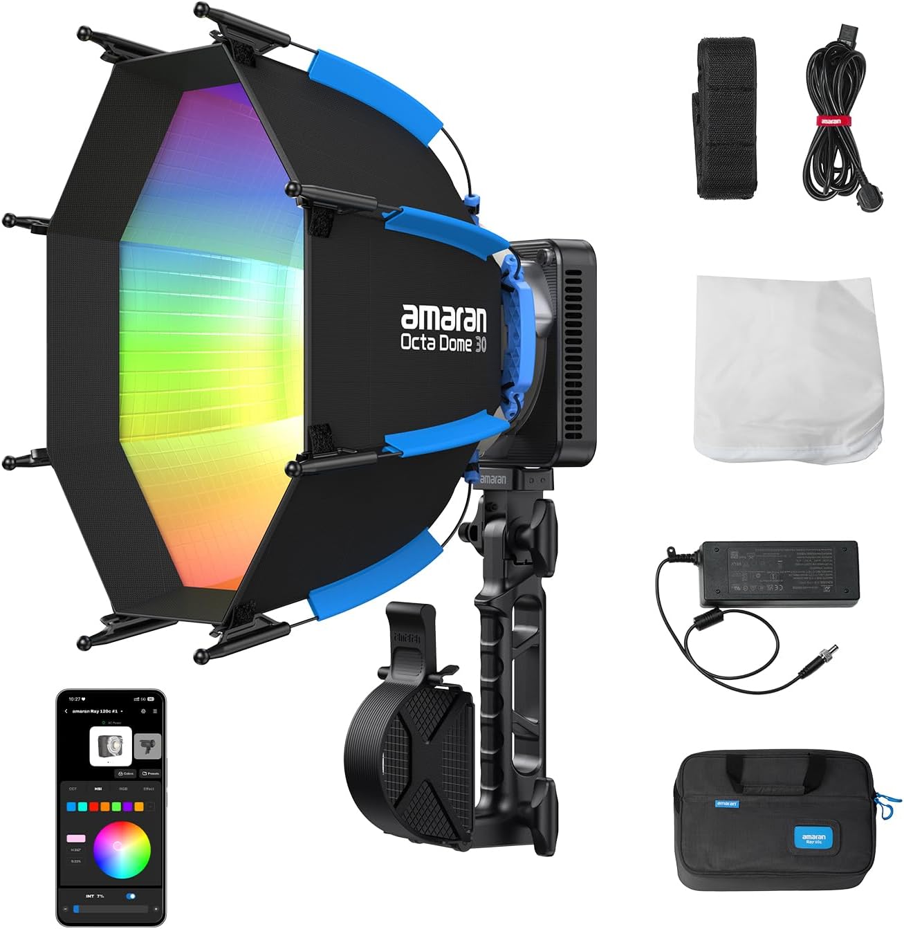 120W RGB LED 비디오 조명, IP54 등급의  - Photography Lighting Bag 리뷰 및 가격