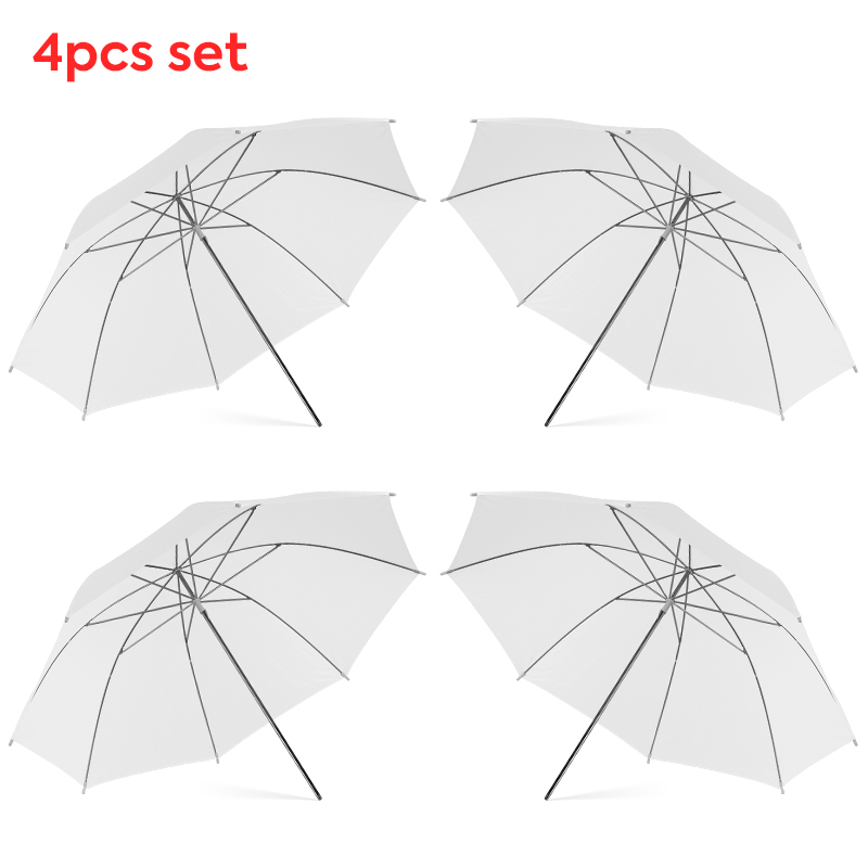 76 * 80cm X4 투명 화이트 라이트 디퓨저 우산 - Photography Lighting With Umbrella 리뷰 및 가격