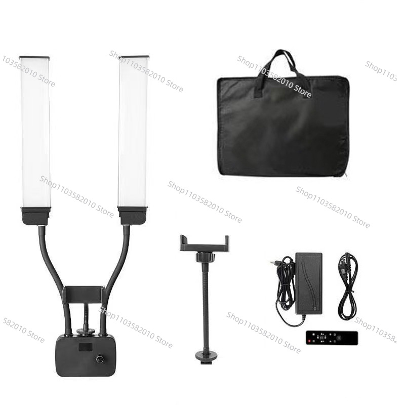접이식 듀얼 암 조명 인터넷 셀럽 라이브 뷰티 휴대폰  - Photography Mobile Lighting 리뷰 및 가격