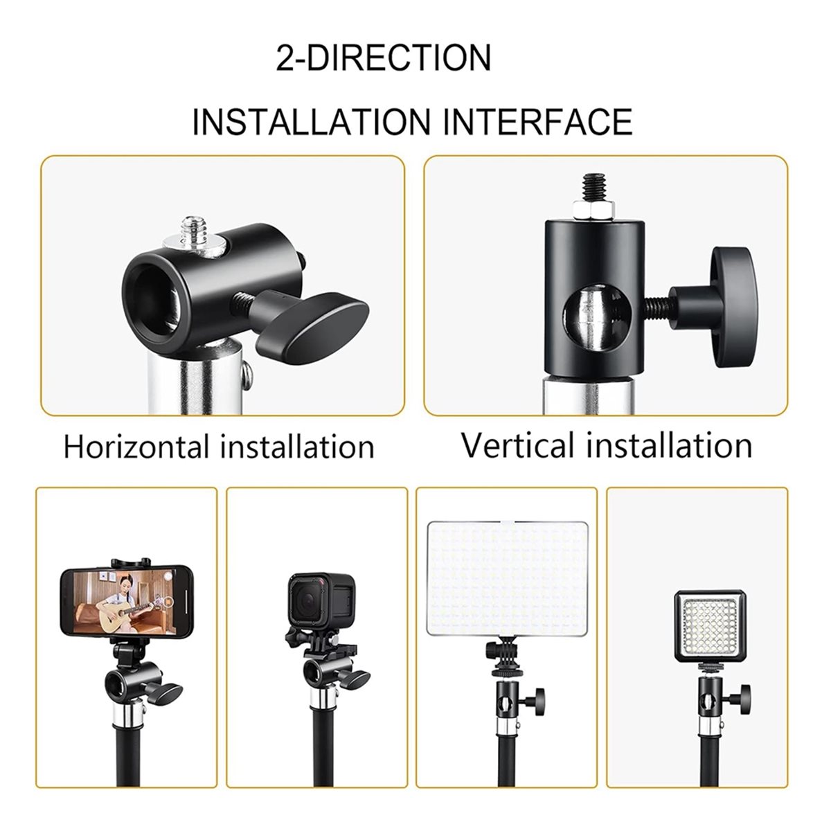 4PCS 라이트 스탠드 어댑터 빠른 어댑터는 다기능 어 - Photography Lighting Tips 리뷰 및 가격
