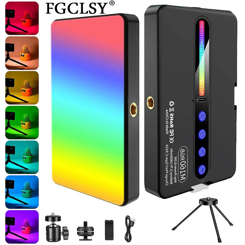 LED RGB 카메라 조명 풀 컬러 출력 비디오 라이트 - Torjim Rgb Photography Video Lighting 리뷰 및 가격