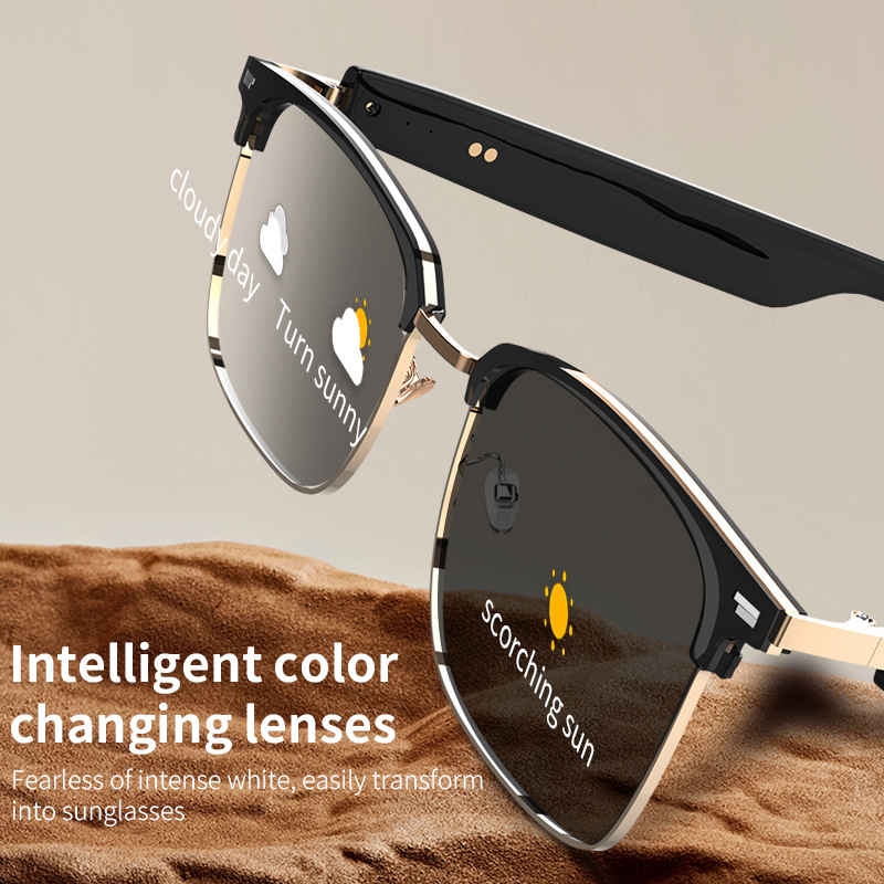 GS13 AI 스마트 안경 색상변경 렌즈 블루투스 통화 - Photography Lighting Assistant 리뷰 및 가격