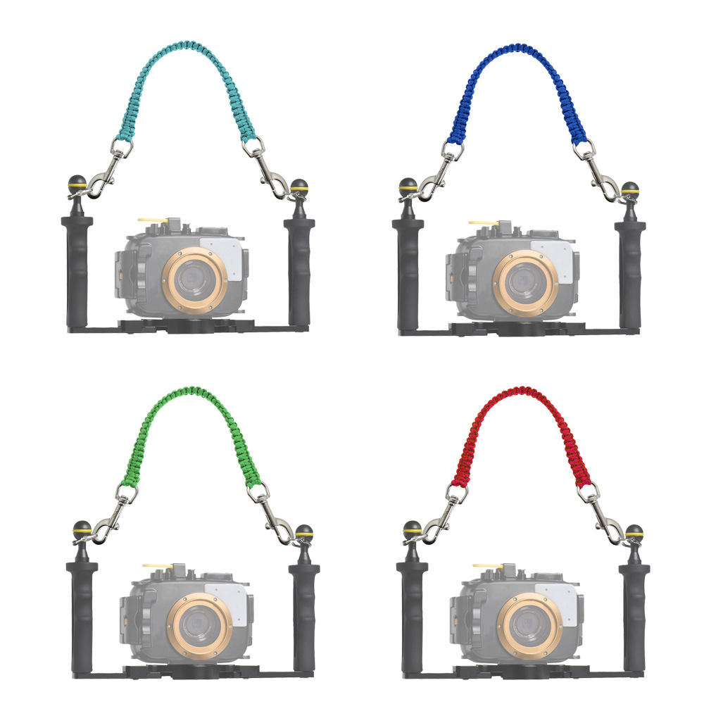 1Pcs 다이빙 카메라 트레이 핸들 로프 끈 스트랩 짠 - Photography Lighting Case 리뷰 및 가격
