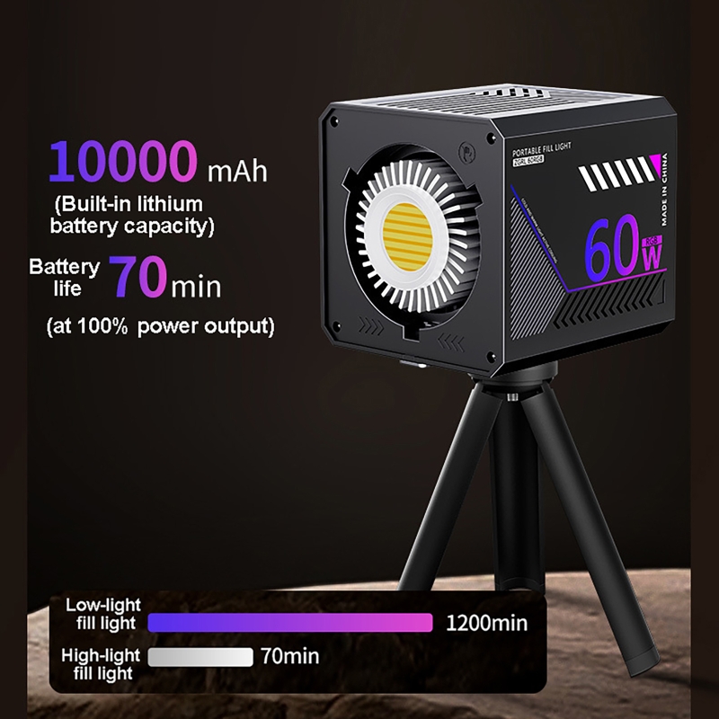 60W RGB 비디오 라이트 휴대용 LED 사진 스튜디 - Torjim Rgb Photography Video Lighting 리뷰 및 가격